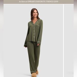 Cozy Earth size 3X Women's Bamboo Stretch-Knit Long Sleeve Pajama Set